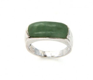 Jade 925 Silver Ring