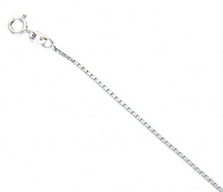 Sterling Silver Box Chain 16 Inch