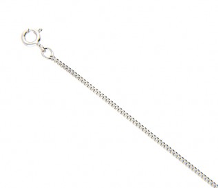 Sterling Silver Curb Chain 20 Inch