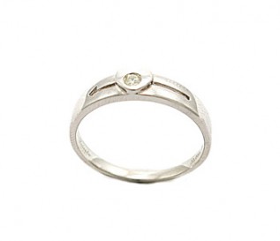 Platinum Diamond Heart & Arrow Engagement Ring