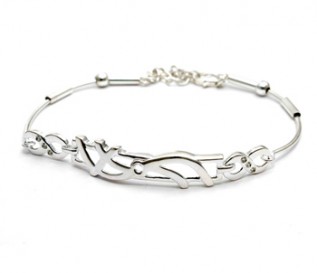 925 Silver 8 Links Bracelet