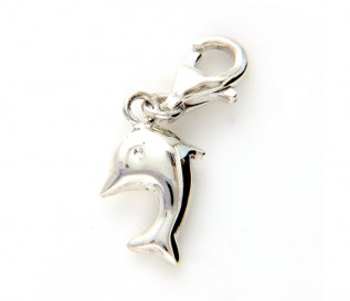 Sterling Silver Dolphin Charm