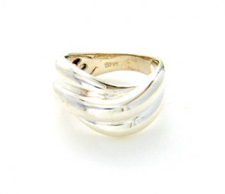 925 Silver Waves Ring