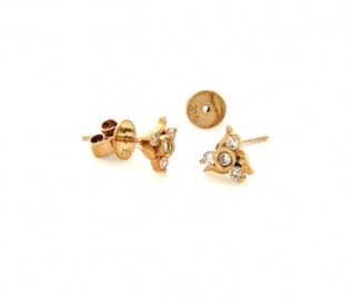 9k Yellow Gold 0.20ct Diamond Studs