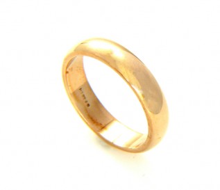 9k Yellow Gold 3mm Ladies Wedding Band