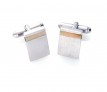 Sterling Silver Mother of Pearl Cufflinks